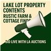 Lake Lot Property Contents – Rustic Farm & Cottage Finds