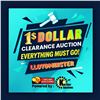 $1 CLEARANCE AUCTION!