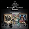 Amazing Art From Wall to Tabletop- In House