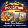 Lunchtime Liquidation | Stamps, Coins, Banknotes, Silver Bullion, Art, Mixed Estates