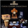 Clocks, Cutlery, Collectibles - In House