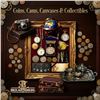 Coins, Cams, Canvases & Collectibles - In-House Auction