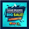LLOYDMINSTER NAME BRANDS OVERSTOCK & RETURNS SATURDAY SALE!