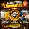 Lunchtime Liquidation | Coins, Banknotes, Mixed Collectibles, Jewels, Bullion, Watches