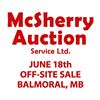 Off-Site Sale (Balmoral, MB) Horse Acreage Auction for Stuart Syrett - June 18 @ 7PM
