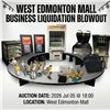 West Edmonton Mall Business Liquidation Blowout: Restaurant Equip, Office Décor & Christmas Supplies