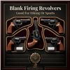 Blank firing revolvers good for hiking or sports