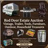 Red Deer Estate Auction – Vintage Trailer, Tools, Furniture, Outdoor & Household Treasures!