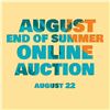 August End Of Summer Online Auction