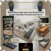 Brand new urban barn and show home quality like new furniture and decor