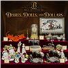 Dishes, Dolls and Dollars In House