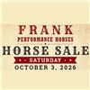 2026 Frank Performance Horses