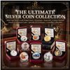 1THE ULTIMATE SILVER COIN COLLECTION – Rare, Limited-Edition .9999 Fine Silver & Gold-Plated Coins