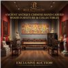 Ancient Antique Chinese Hand carved wood furniture  and Asian solid concrete statues