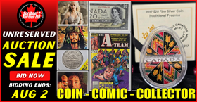 COIN ~ COMICS ~ COLLECTIBLES : Saturday Aug 2nd : 2025
