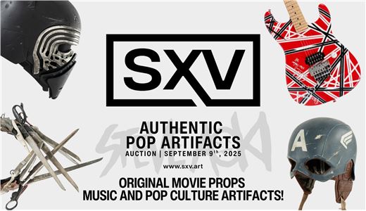 Sound X Vision: Pop Culture Artifacts Auction