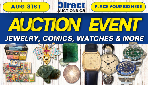 Jewelry, Comics, Watches & More – Auction Event