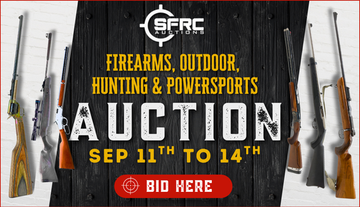 Sept 11-14 Firearms, Ammo, Hunting & Powersports Auction