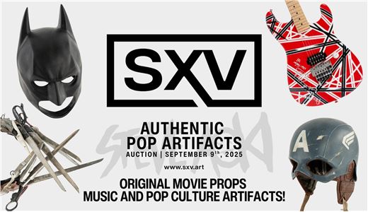 Sound X Vision: Pop Culture Artifacts Auction