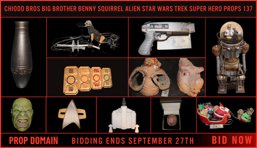 CHIODO BROS BIG BROTHER BENNY SQUIRREL ALIEN STAR WARS TREK SUPER HERO PROPS 137