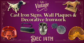 Cast Iron Signs, Wall Plaques & Decorative Ironwork