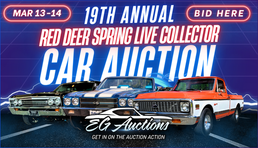 19th Annual Red Deer Spring Live Collector Car Auction
