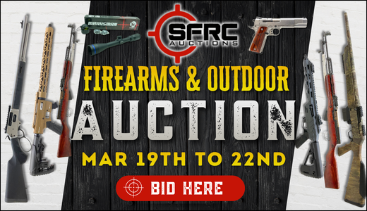 March 19th to 22nd Firearms & Outdoor Auction