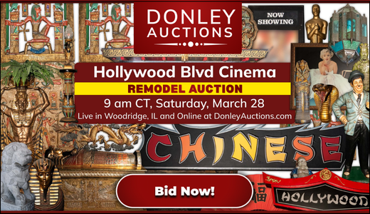 Hollywood Blvd Cinema Remodel Auction