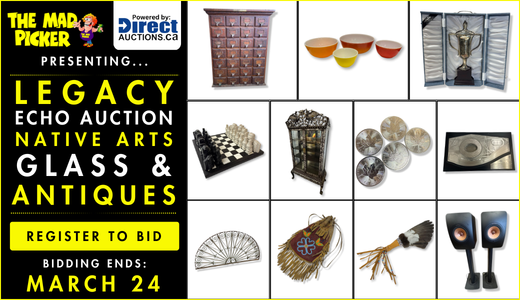 Legacy Echo Auction: Native Art, Glass & Antiques