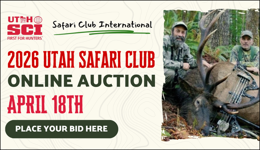 2026 Utah Safari Club Online Auction