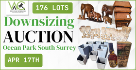 Downsizing Auction Ocean Park South Surrey Pickup Sunday April 19th, 2026