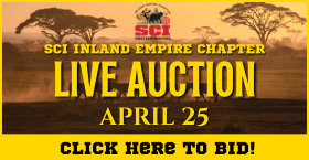 SCI Inland Empire Chapter 2026 Live Auction