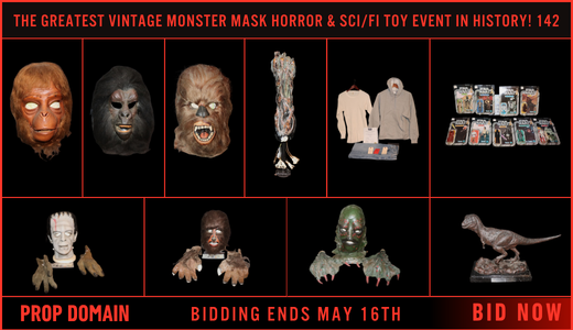 THE GREATEST VINTAGE MONSTER MASK HORROR & SCI-FI TOY EVENT IN HISTORY! 142