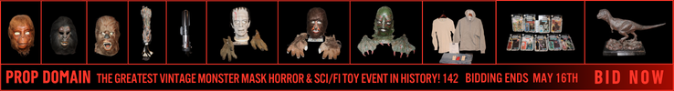 THE GREATEST VINTAGE MONSTER MASK HORROR & SCI-FI TOY EVENT IN HISTORY! 142