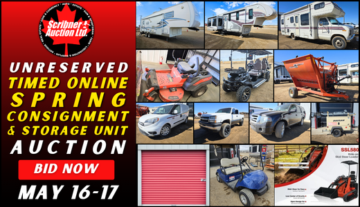 MAY 16th &17th : SPRING CONSIGNMENT & STORAGE UNIT ~ ONLINE TIMED : 2026
