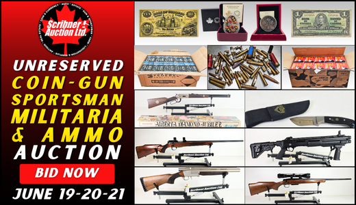 June 19-20-21 COIN-GUN-SPORTSMAN-MILITARIA-AMMO
