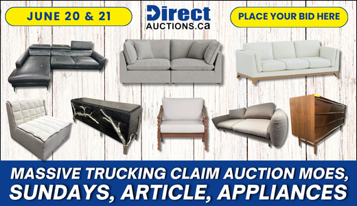 Massive Trucking  Claim Auction Moes,Sundays,Article ,Appliances