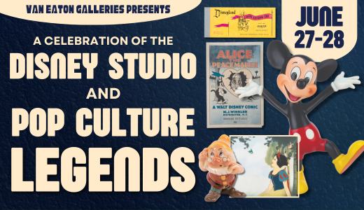 Disney Studio and Pop Culture Legends Auction
