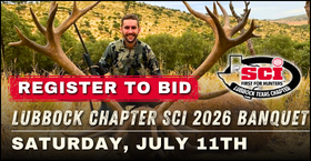 Lubbock Chapter SCI 2026 Banquet
