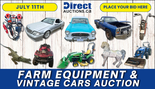 Farm Equipment & Vintage Cars Auction
