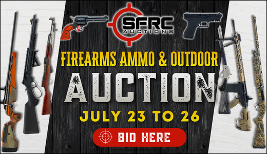 July 23rd to 26th Firearms Ammo & Outdoor Auction