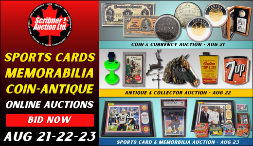 AUG 21-22-23 : 2026 : COIN-ANTIQUE-SPORTS MEMORABILIA