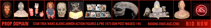 STAR TREK WARS ALIENS ARMOR ACTION FIGURES & PRE 1975 DON POST MASKS! 145
