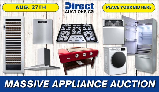 Massive Appliance Auction