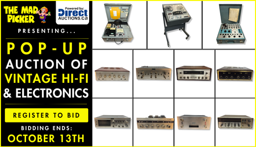 Pop-Up Auction of Vintage Hi-Fi & Electronics