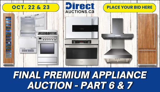 FINAL Premium Appliance Auction - Part 6 & 7