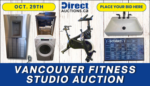 Vancouver Fitness Studio Auction