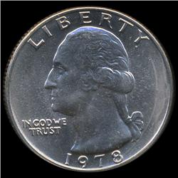 1978P GW 25c MS67+ (COI-8697)