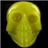 365ct Handcarved Yellow Jade Skull (ANT-1507)