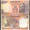 1996 India 10 Rupee Ghandi Crisp Uncirculated (CUR-06226)